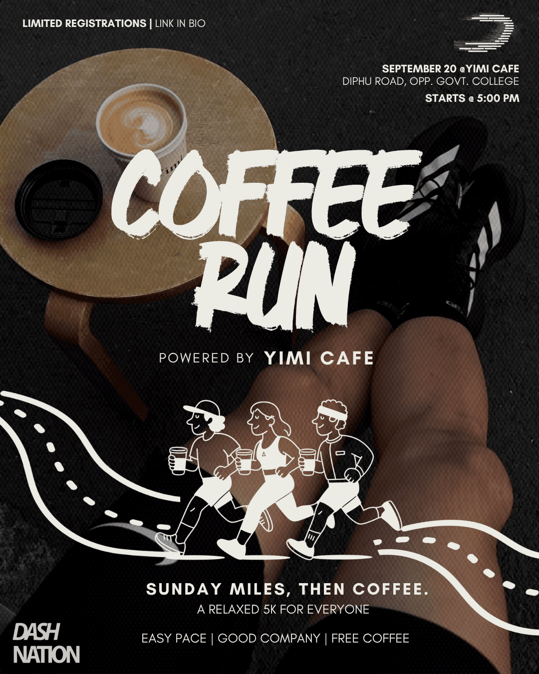 Coffee Run by Yimi Cafe and Dash Nation